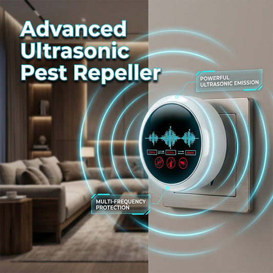 Répulsif anti-nuisibles à ultrasons version améliorée
