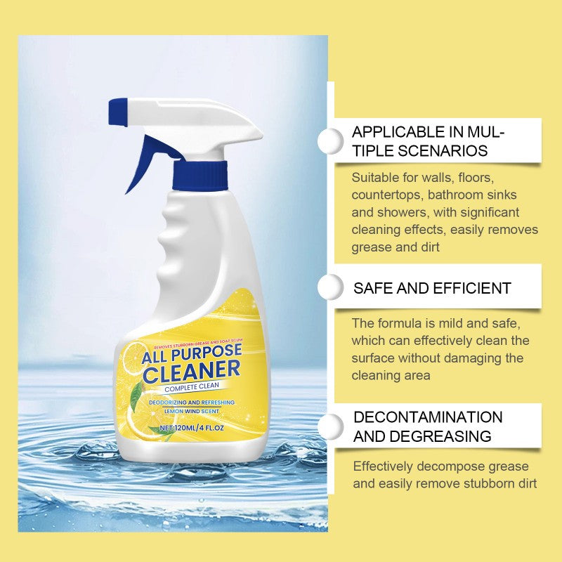 Spray de nettoyage de cuisine puissant à tous les fins, déodorant et rafraîchissant