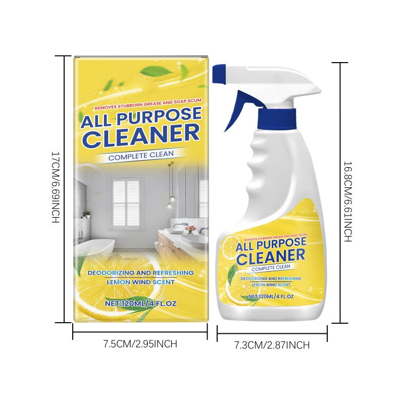 Spray de nettoyage de cuisine puissant à tous les fins, déodorant et rafraîchissant