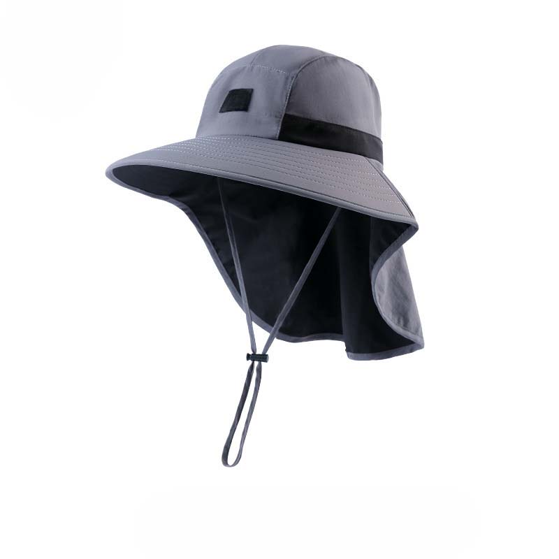 Chapeau de Soleil Anti-UV UPF 50+ à Bords Larges avec Protège-Nuque