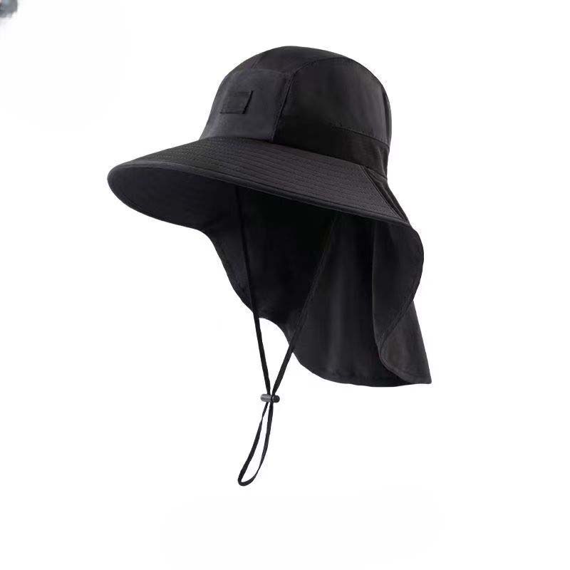 Chapeau de Soleil Anti-UV UPF 50+ à Bords Larges avec Protège-Nuque