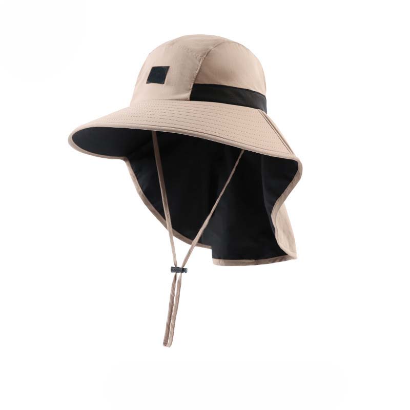 Chapeau de Soleil Anti-UV UPF 50+ à Bords Larges avec Protège-Nuque