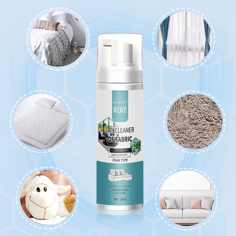 🧼 PROMO EXCLUSIVE 50% ! ✨ Nettoyant Textiles à Mousse Active – Élimine Taches, Désodorise, Sans Lavage 🏡