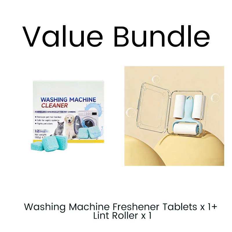 🧺 Offre spéciale du dernier jour :17.99€ ! 🔥 2 achetés 1 offerts 🎁 Comprimés Nettoyants Machine à Laver – 12 Pièces, Dissolution Rapide, Anti-Odeurs, Compatible Tous Types, Pour un Linge Frais 🧼