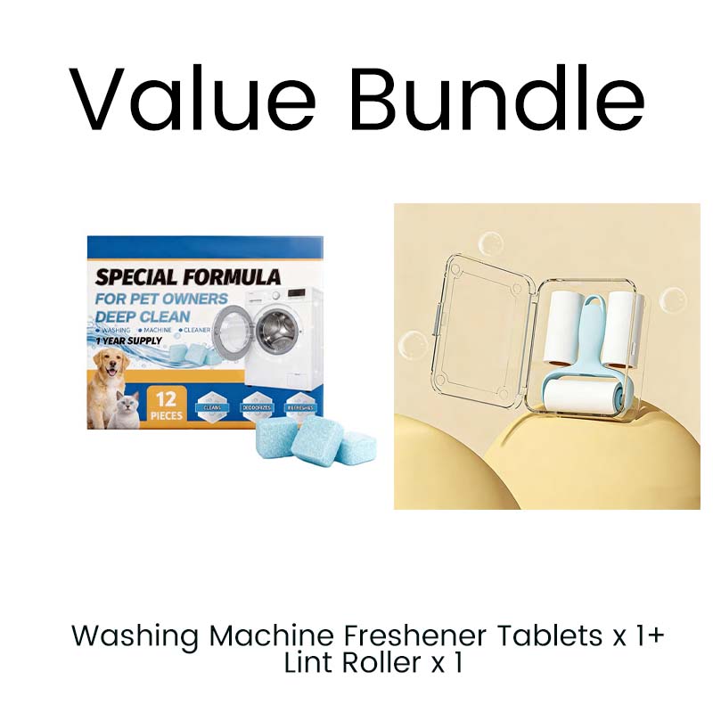 🧺 Offre spéciale du dernier jour :17.99€ ! 🔥 2 achetés 1 offerts 🎁 Comprimés Nettoyants Machine à Laver – 12 Pièces, Dissolution Rapide, Anti-Odeurs, Compatible Tous Types, Pour un Linge Frais 🧼