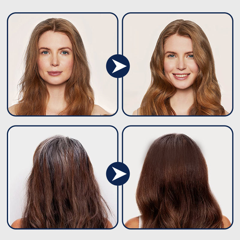 💞2 achetés, 1 offert💞🌿Crème colorante capillaire à base de plantes – formule douce et longue tenue