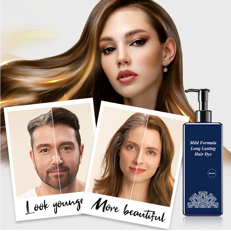 💞2 achetés, 1 offert💞🌿Crème colorante capillaire à base de plantes – formule douce et longue tenue