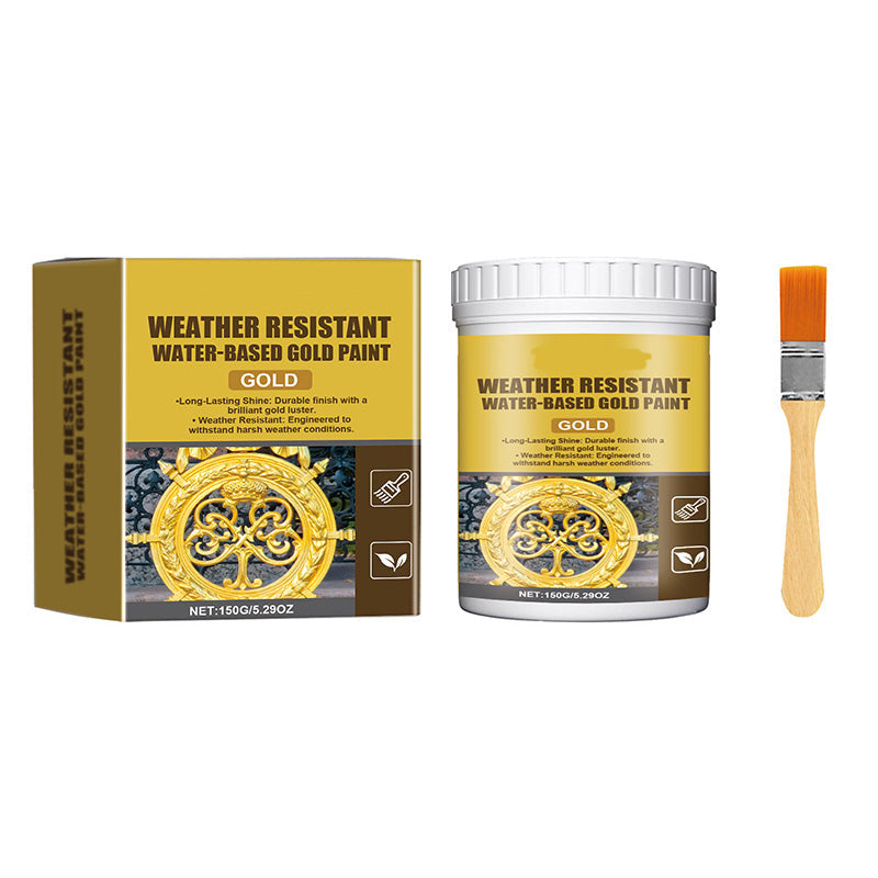 🔥PROMO LIMITÉE✨Peinture dorée à base d'eau, résistante aux intempéries, brillant durable💰-54%✅