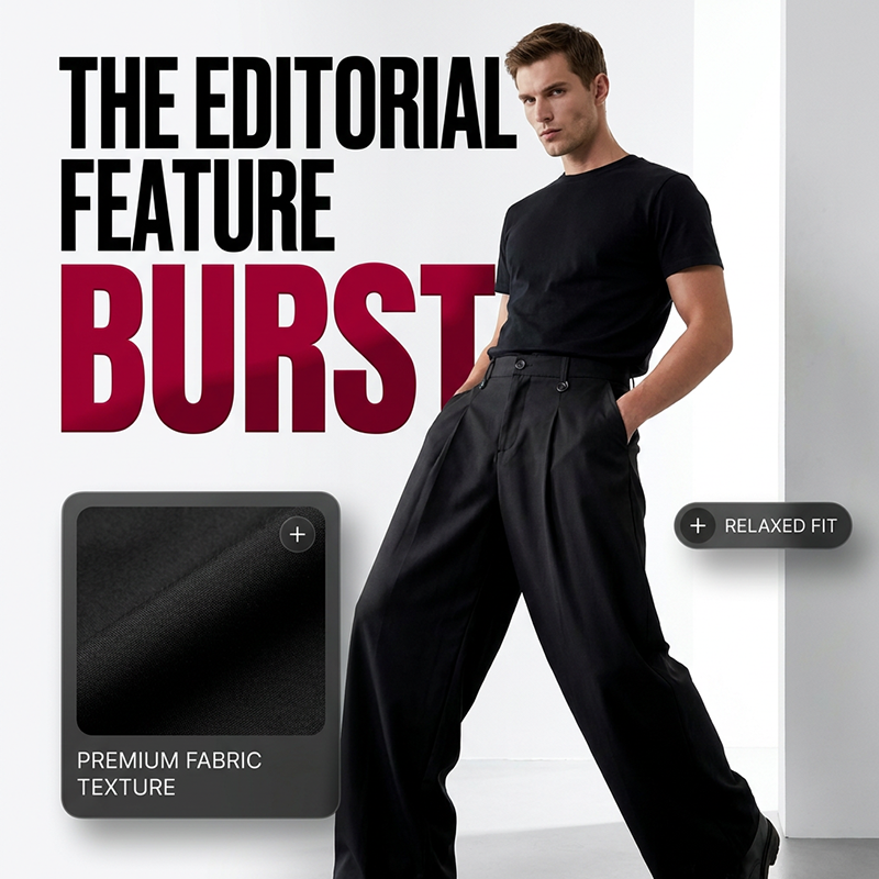 👖✨ PROMO -50% ! Pantalon de Costume Homme Classique – Jambes Larges, Tissu Respirant Anti-Froissé, 6 Tailles (S-3XL), Noir