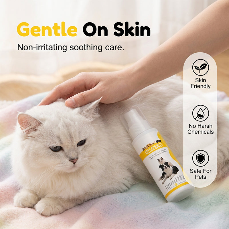 🔥50 % de réduction le dernier jour !🔥Spray antiparasitaire doux pour animaux de compagnie