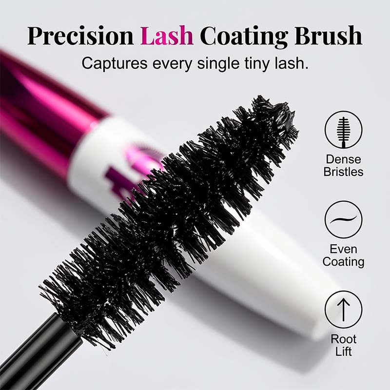 Mascara d'allongement volumeur imperméable