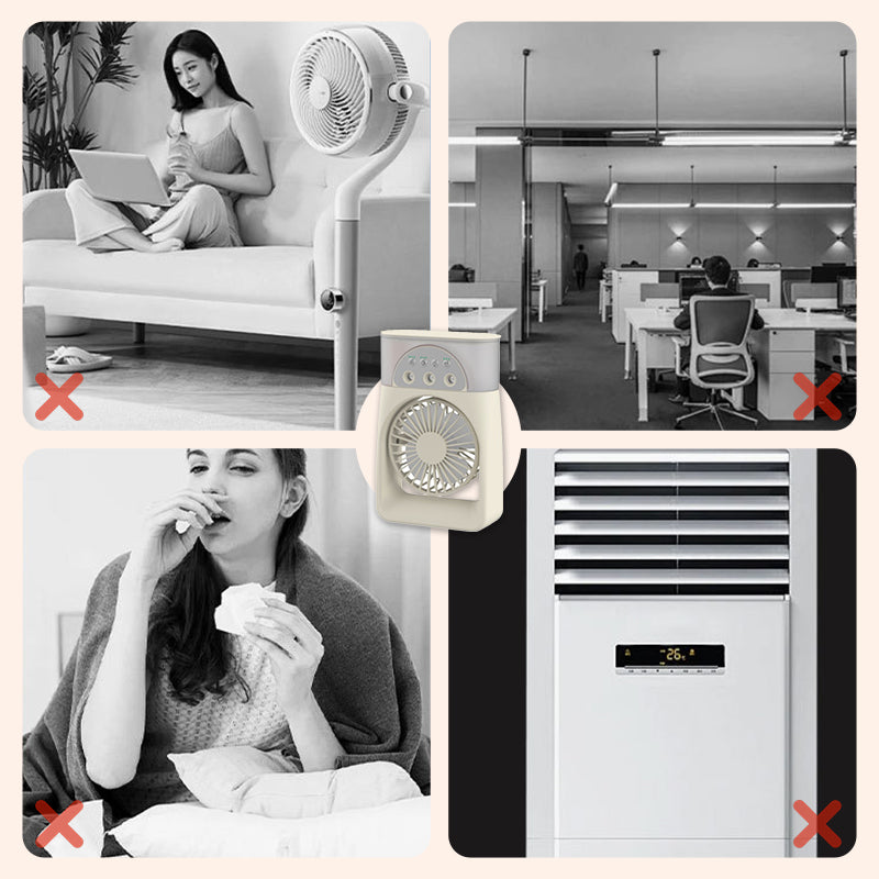 Climatiseur portable 3 en 1 [Ultra puissant]