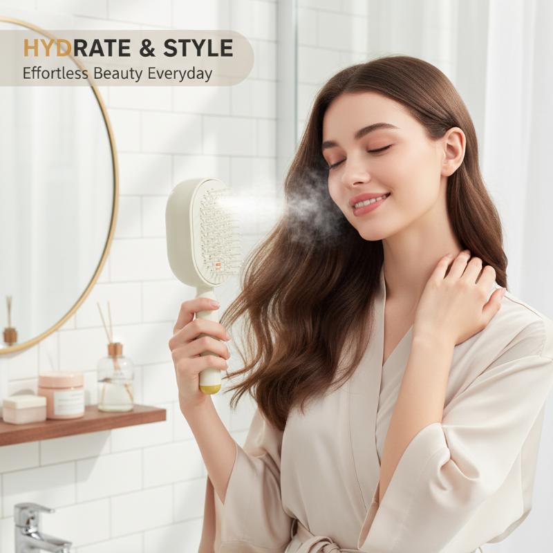 📢📢50 % de réduction !! ⏰Peigne de massage électrique à jet d'air✨🔥