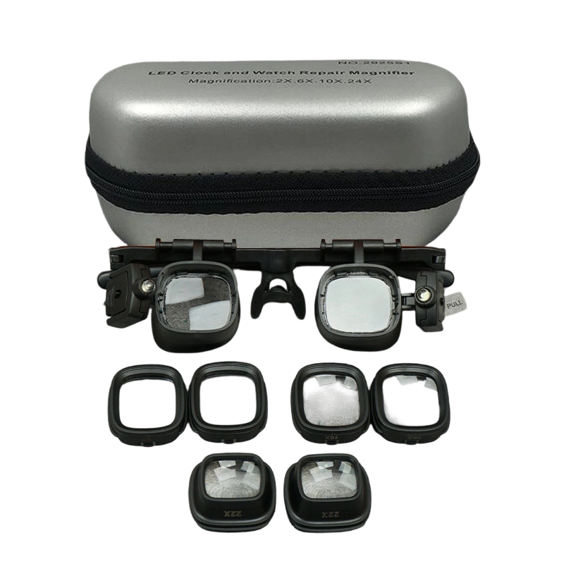 🔥‑50% OFFRE LIMITÉE🔍 Loupe LED mains libres, grossissement multiple, éclairage sans ombre pour soudure, modélisme & lecture ✨