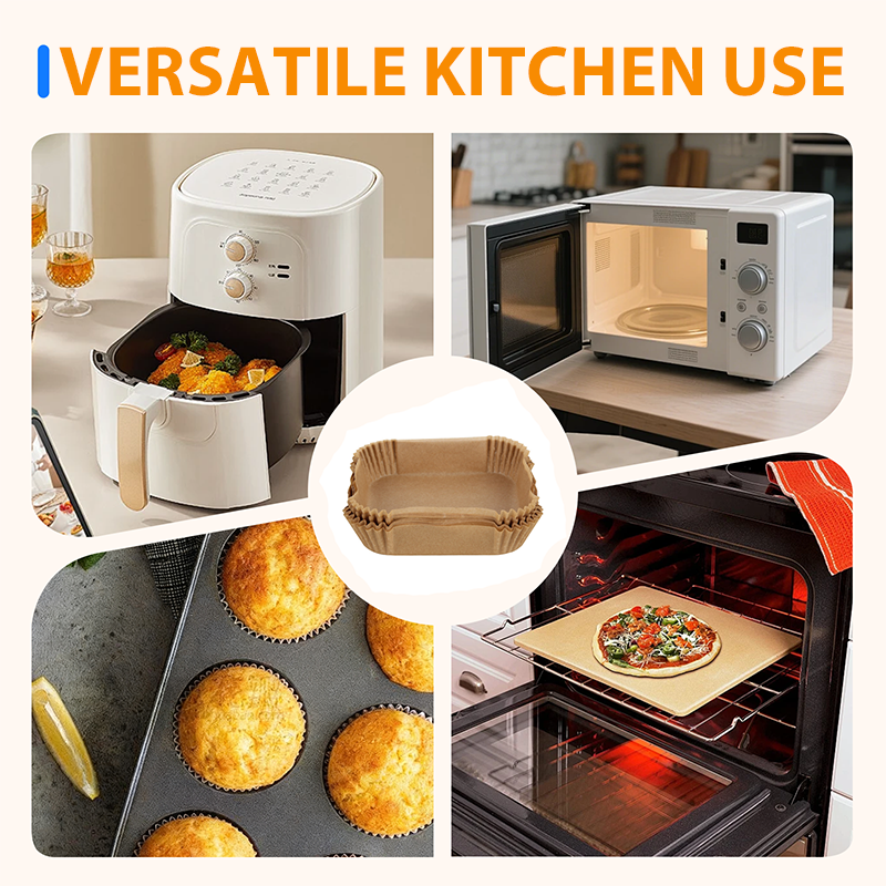 🔥-50% PROMO✨Feuilles cuisson jetables friteuse à air, antiadhésives résistantes chaleur🍟