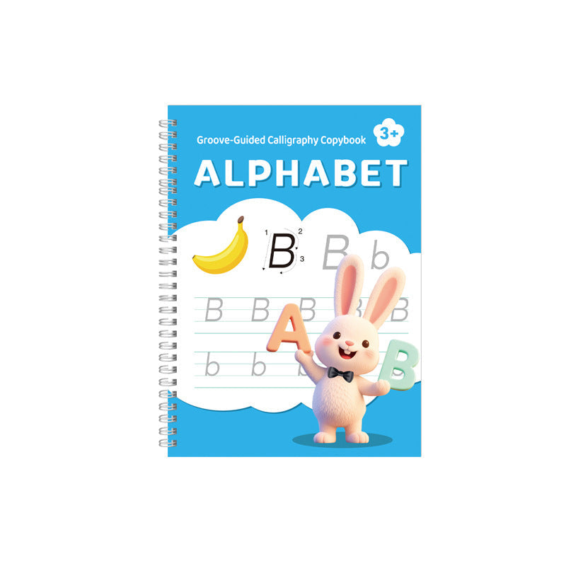 ⏰ PROMO FLASH -50% ✍️ Cahier calligraphie réutilisable, rainures de guidage, parfait pour apprendre l’écriture aux enfants 📖✨