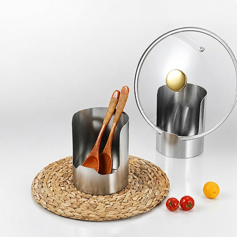 🔥50 % DE RÉDUCTION🍳 Organisateur d'ustensiles de cuisine multifonctionnel | Acier inoxydable robuste pour une durabilité accrue · Design vertical compact · Facile à nettoyer et résistant aux graisses