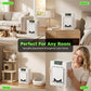 🐾🌬️ PROMO FLASH 50% ! Purificateur d'Air pour Animaux – Capture Poils & Squames, Double HEPA, Filtre Lavable, Design Compact, 2 Packs au Choix 🏡