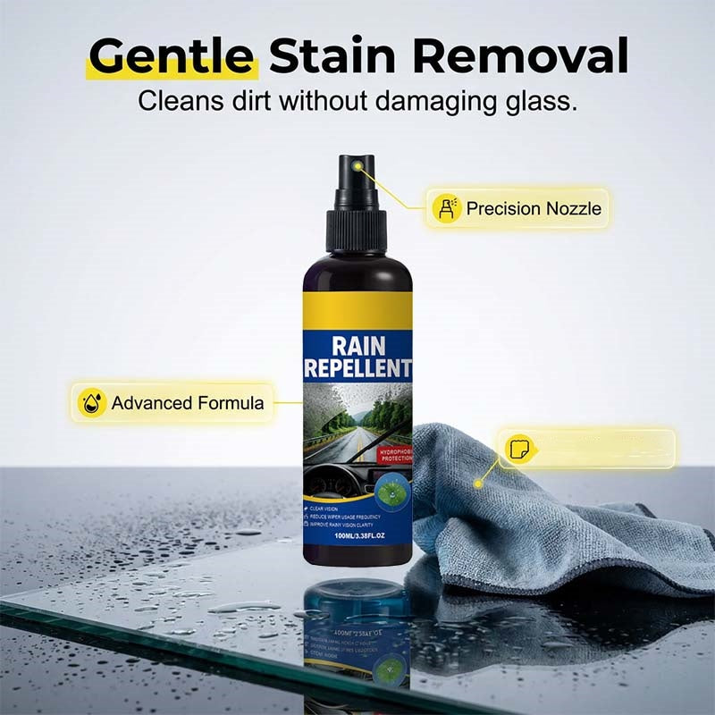 🌧️🚘 Spray anti-pluie | Clarté maximale, conduite plus sûre ✅