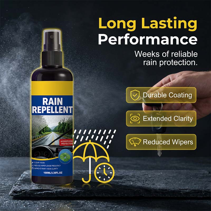 🌧️🚘 Spray anti-pluie | Clarté maximale, conduite plus sûre ✅