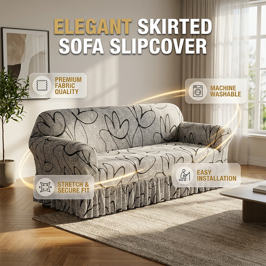🛋️ PROMO FLASH : 50% DE RÉDUCTION ! Housse de Canapé Universelle Extensible – Tissu Élastique Haute Performance, Fixation Antidérapante & Ourlet à Volants Élégant for un Relooking Instantané de Votre Salon ✨🧵