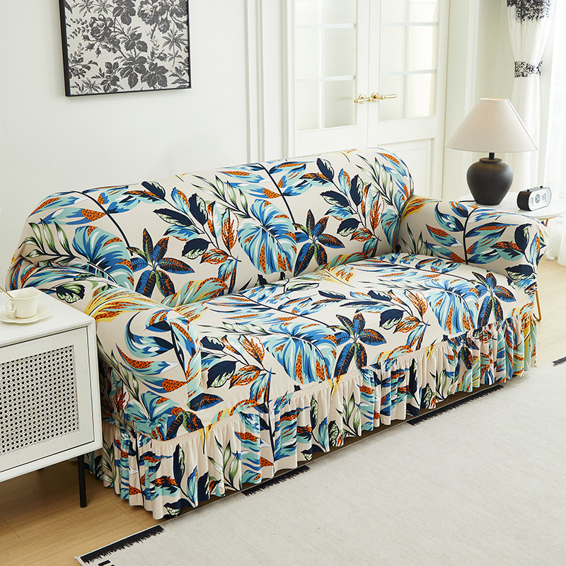 🛋️50% DE RÉDUCTION !🧵 Housses de canapé universelles extensibles – Tissu élastique, fixation antidérapante🌿🏠