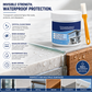 Mastic transparent imperméable avec pinceau