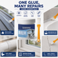 Mastic transparent imperméable avec pinceau