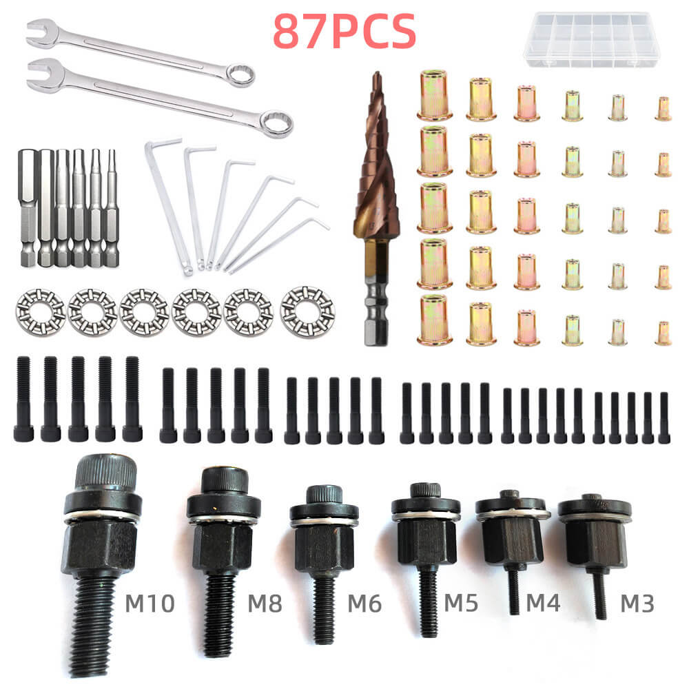 🔧 PROMO FLASH : 50% DE RÉDUCTION ! 🔥 Tête de Pistolet à Rivets – Acier de Haute Qualité & Traitement Galvanisé – Portable & Polyvalent – Idéal pour l’Automobile, le Mobilier et la Construction 🛠️