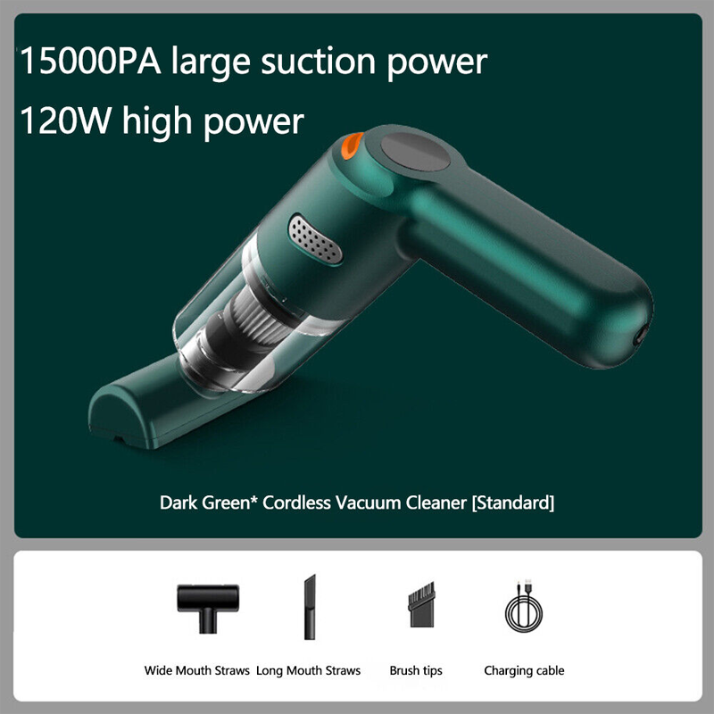 🚗💨 Aspirateur Voiture Sans Fil – Aspiration 10000Pa, Léger 400 g et Filtre HEPA Lavable