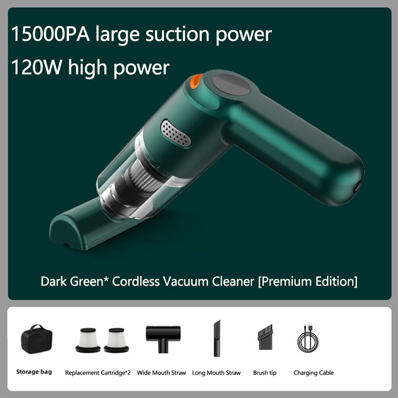🚗💨 Aspirateur Voiture Sans Fil – Aspiration 10000Pa, Léger 400 g et Filtre HEPA Lavable