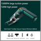 🚗💨 Aspirateur Voiture Sans Fil – Aspiration 10000Pa, Léger 400 g et Filtre HEPA Lavable