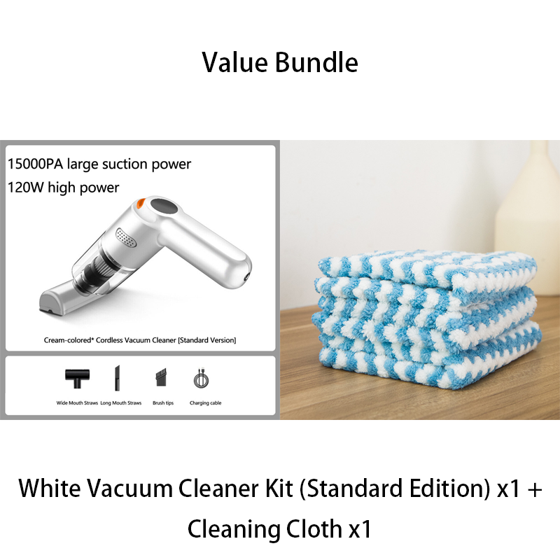🚗💨 Aspirateur Voiture Sans Fil – Aspiration 10000Pa, Léger 400 g et Filtre HEPA Lavable