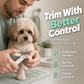 Coupe-ongles pour animaux avec lumière LED et lames en acier inoxydable