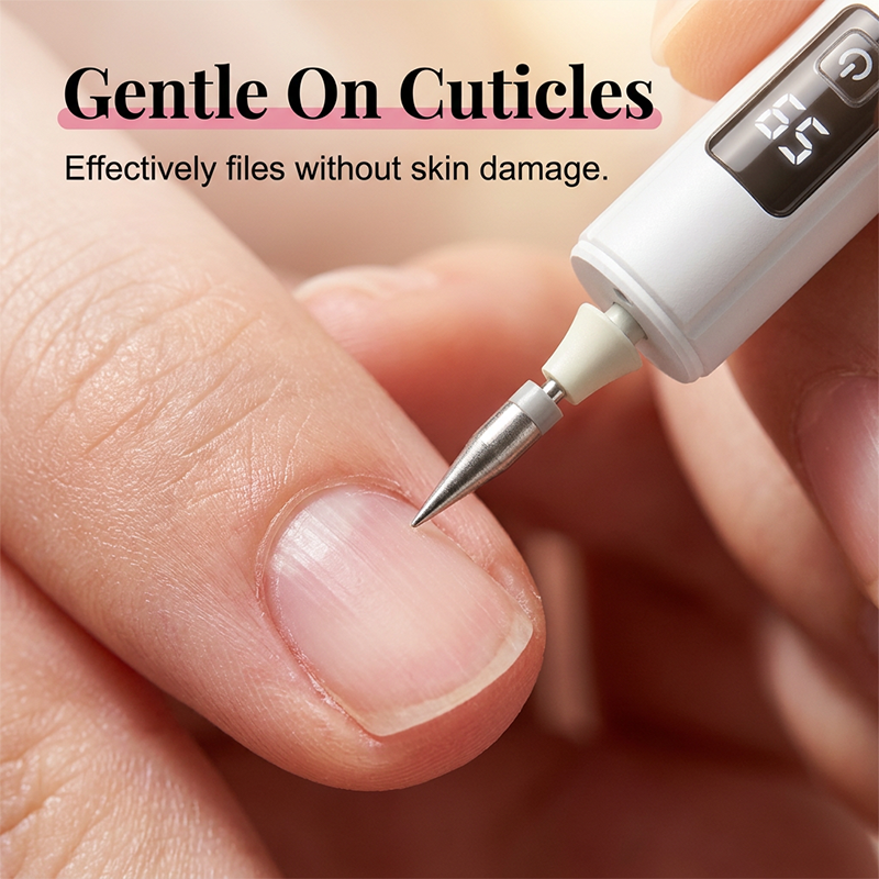 💎OFFRE LIMITÉE : 50 % DE RÉDUCTION !✨Kit professionnel de lime à ongles électrique avec écran numérique et 4 embouts – Sans fil, ergonomique, pour la manucure et la pédicure à domicile