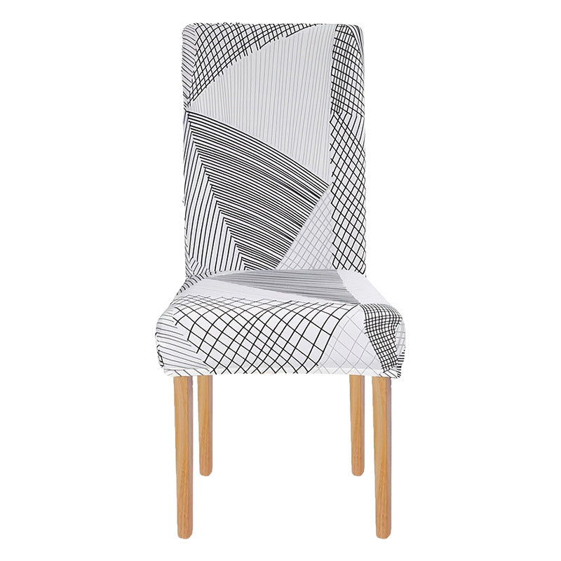 🪑 50% DE RÉDUCTION! 🔥 Housse de Chaise Extensible – Polyester, pose glissée & ajustable – Relooking maison facile et économique ✨