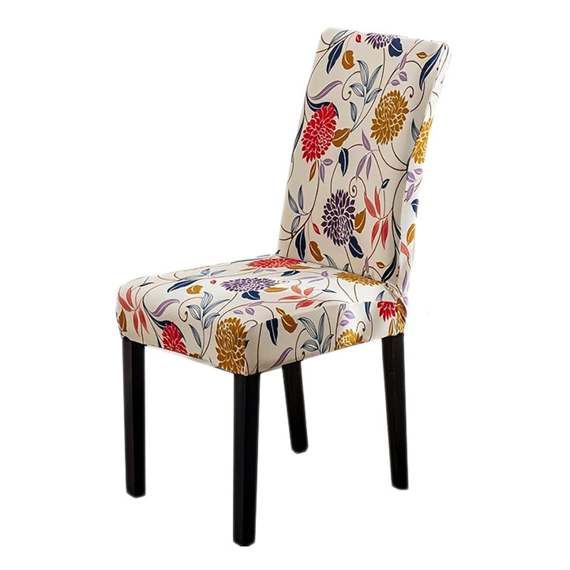 🪑 50% DE RÉDUCTION! 🔥 Housse de Chaise Extensible – Polyester, pose glissée & ajustable – Relooking maison facile et économique ✨