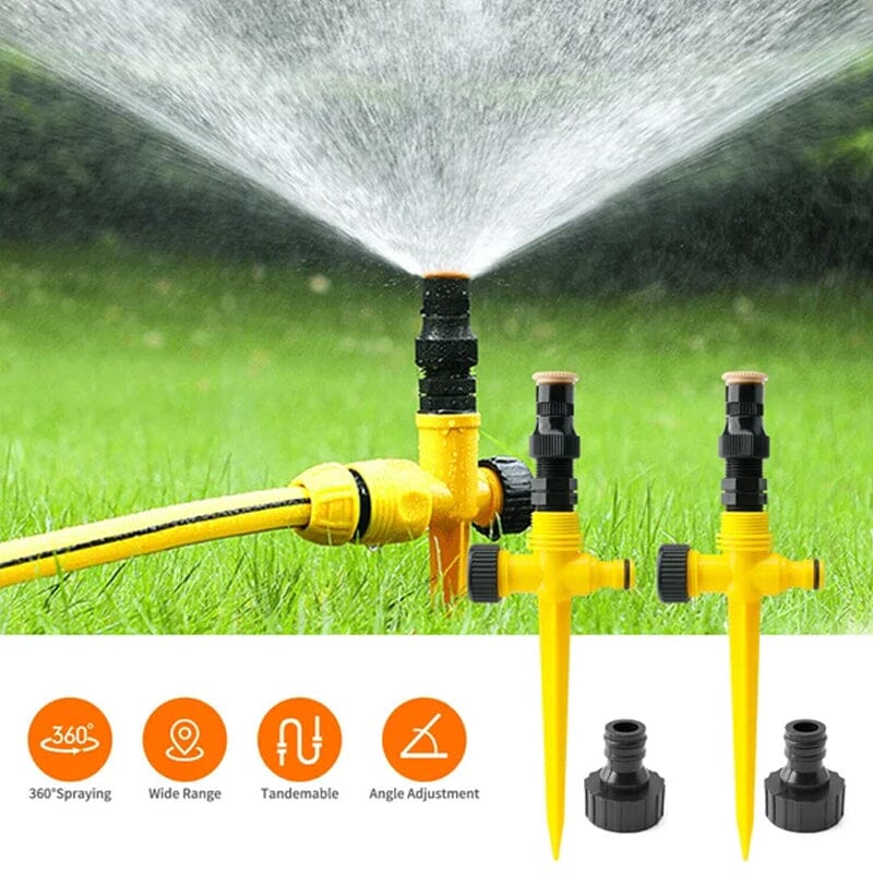 🏡 50% DE RÉDUCTION ! ✨1 acheté 1 offert 🏆 Système d'irrigation automatique à rotation à 360 ° pour jardin, pelouse, terrasse.