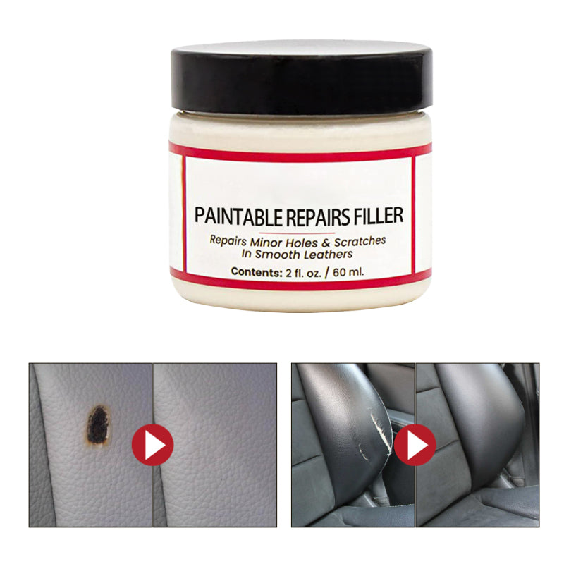 🪑 50% DE RÉDUCTION ! 🔥 Pâte Réparatrice Cuir Anti-Rayures – Comble les Dommages, Restaure Canapés, Sièges & Chaussures – Formule Écologique, Faible Odeur & Facile à Utiliser ✨🛋️
