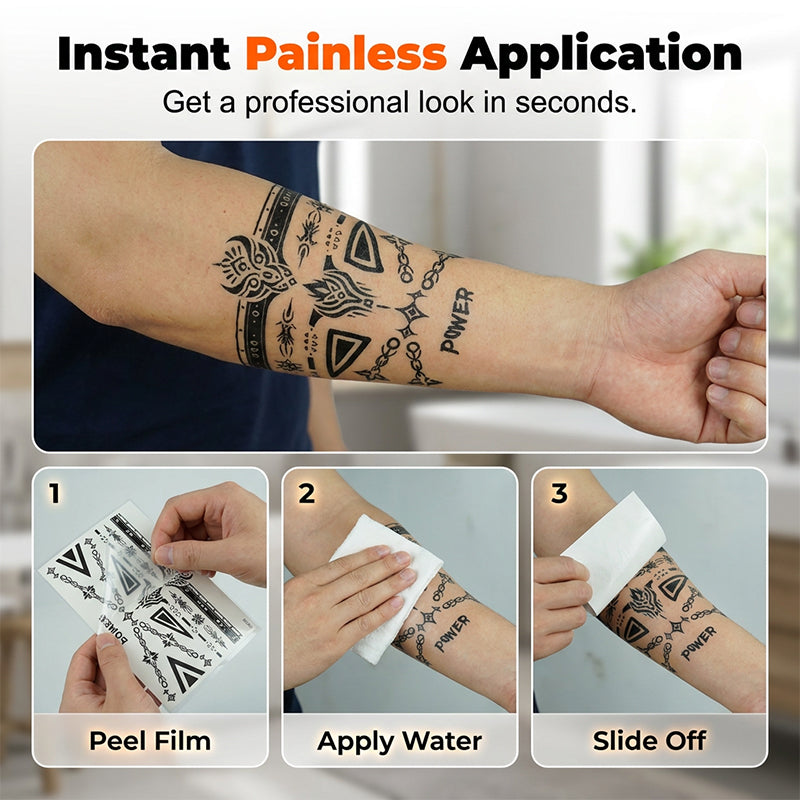 🎁🛒Achetez-en 1, obtenez-en 1 gratuit | Tatouage de bras imperméable