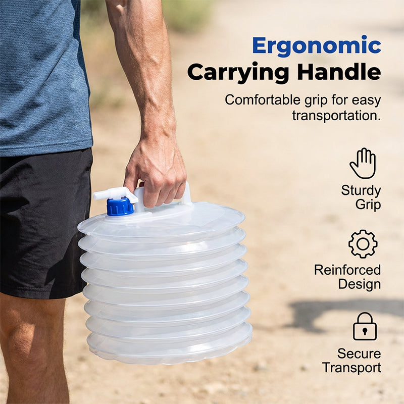 🏕️ PROMO -50% 😤 Fini les Jerricanes Encombrants — Ce Pliable Se Range Partout