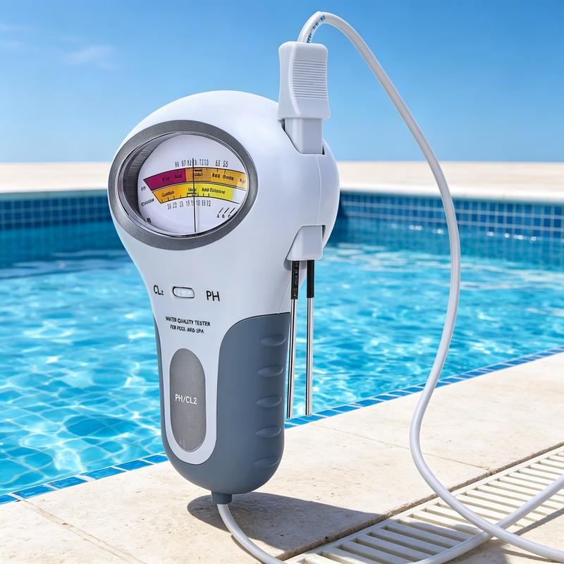 🔬 PROMO FLASH : 50% DE RÉDUCTION ! 💧 Testeur 2-en-1 pH & Chlore – Mesures Précises pour Eau Cristalline – Idéal pour Piscine, Spa & Jacuzzi 🏊