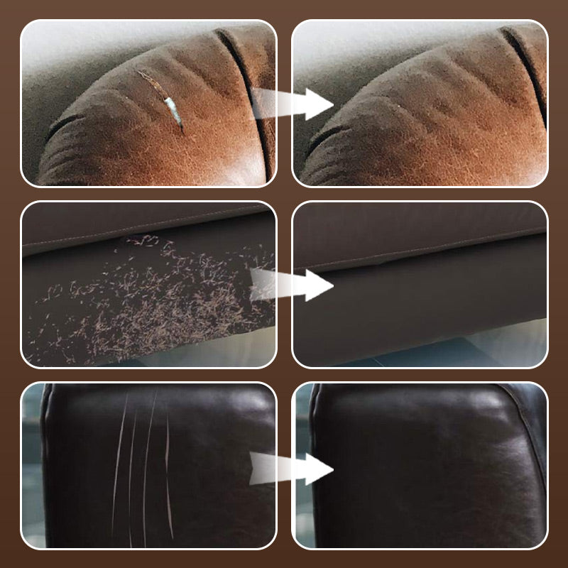 👜 Pâte de réparation pour cuir – Comble rayures et abrasions, formule protectrice anti-eau et saleté – 5 couleurs disponibles (noir, marron, gris, blanc) – Finition impeccable en quelques minutes ✨