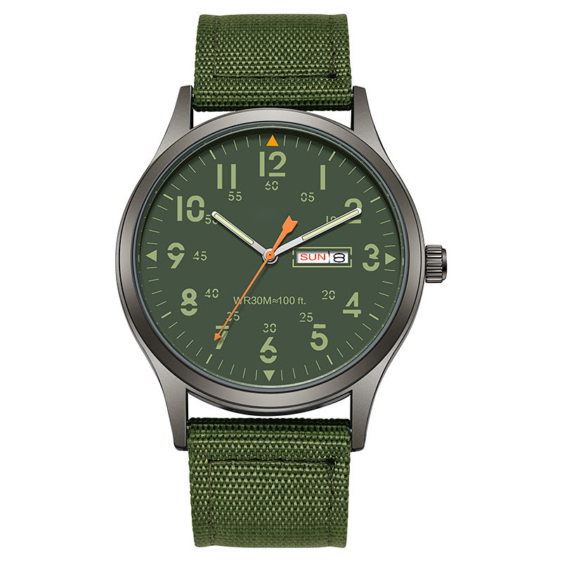 ⌚ 50% DE RÉDUCTION 🎉 Montre à quartz homme – Double affichage lumineux & 30M étanche – Fenêtre date – style & fonctionnalité au poignet 🕶️✨💪