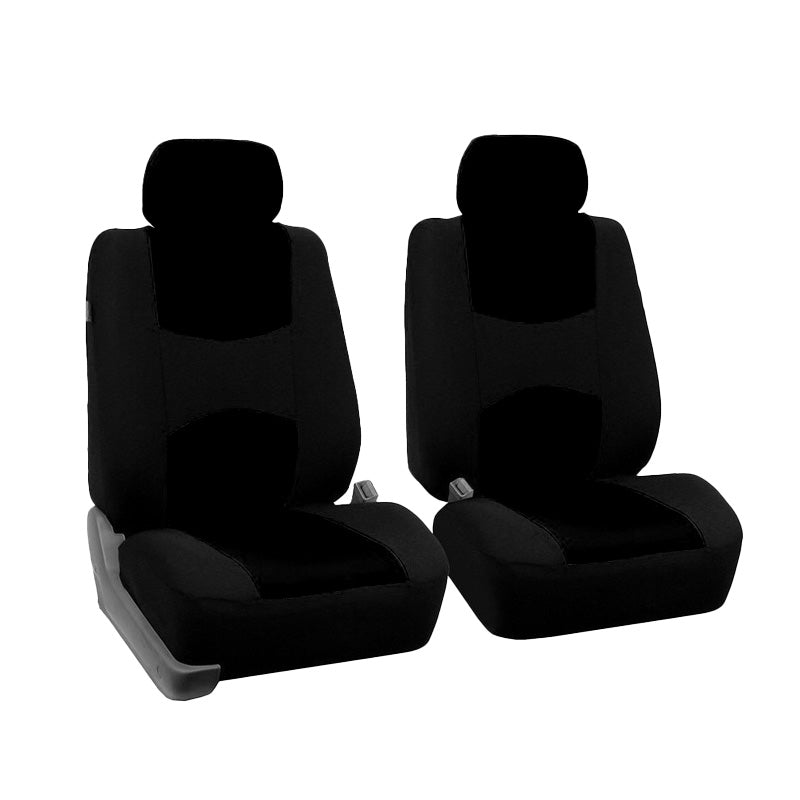 🛋️ Housses de siège auto universelles – Polyester durable et confortable – 5 coloris (gris/rouge/bleu/beige/noir) – Protection contre taches et usure 🚗