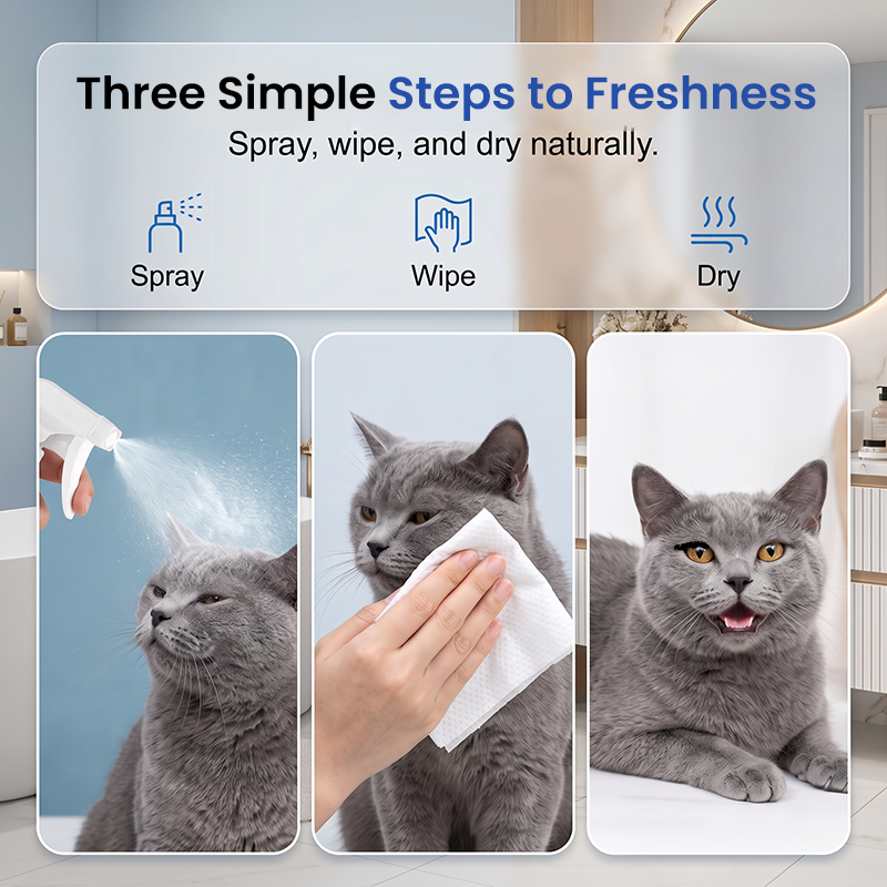 🐾💧 Spray ionisé pour animaux domestiques, élimine efficacement les taches de larmes, doux pour chiens et chats ✨