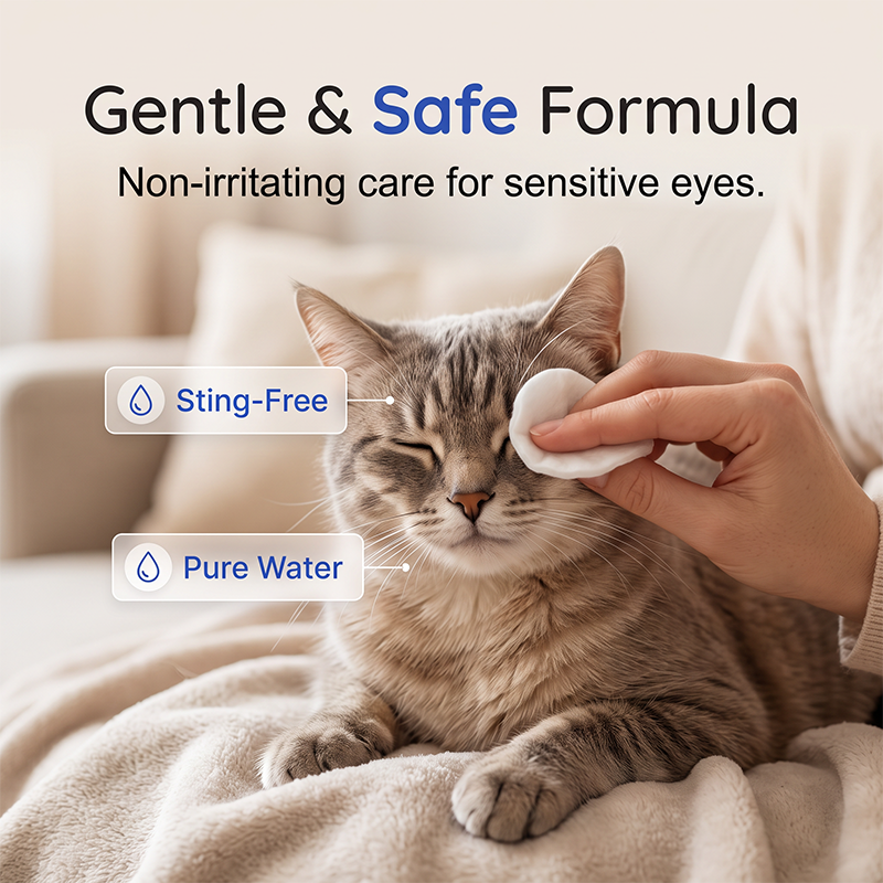🐾💧 Spray ionisé pour animaux domestiques, élimine efficacement les taches de larmes, doux pour chiens et chats ✨