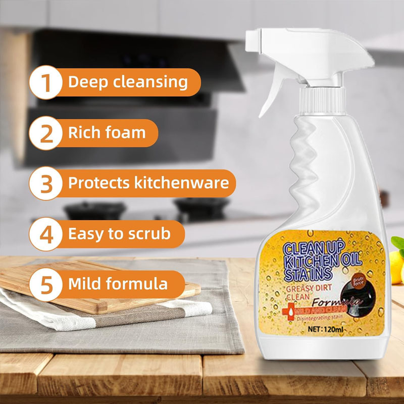 🧹🛒 -50% ! 🍳 Spray Dégraissant Puissant pour la Cuisine – Action Rapide, Élimine la Graisse Incrustée & Cuisine Éclatante.