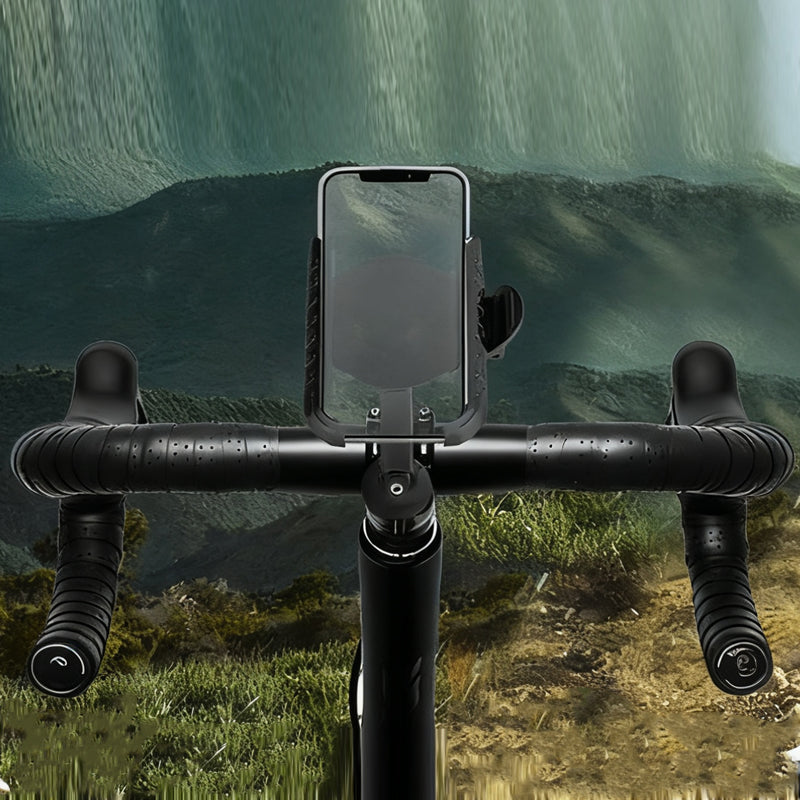 🎉 Soldes 2026 — Plus de 42 000 vendus ! 🚴‍♂️ Support de téléphone pour vélo à fixation rapide – Système de verrouillage sécurisé et rembourrage antichoc 📱