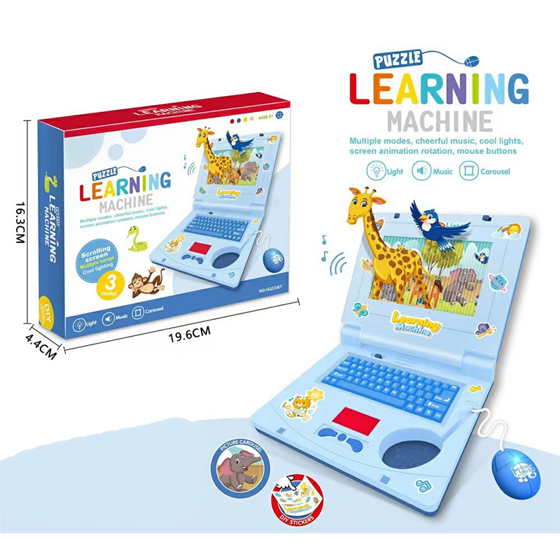 💻 55 % DE RÉDUCTION ! 🧸 Ordinateur portable jouet interactif de simulation – Lumières, sons et jeux éducatifs – Stimule de manière ludique la créativité et la motricité des enfants 🎵